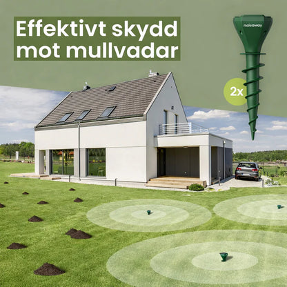 MarkGuard™ – Skydda din gräsmatta från mullvadar