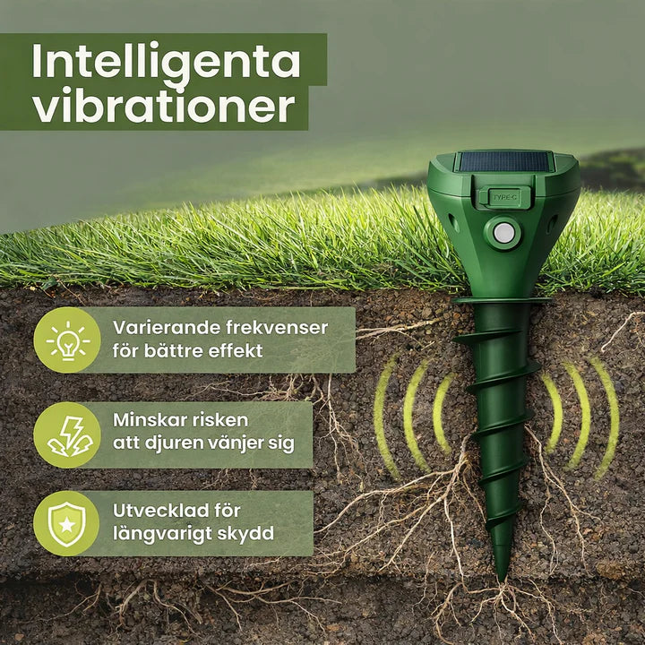 MarkGuard™ – Skydda din gräsmatta från mullvadar